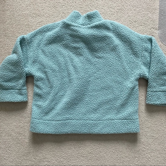 👚Gap Mock Neck Oversized Sherpa Sweater - Picture 6 of 9